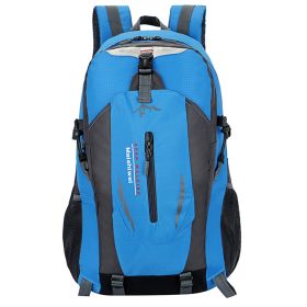 36L Outdoor Backpack Waterproof Daypack Travel Knapsack (Option: Blue)