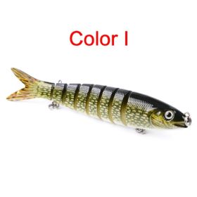 Pike Fishing Lures Artificial Multi Jointed Sections Hard Bait Trolling Pike Carp Fishing Tools (Option: I)