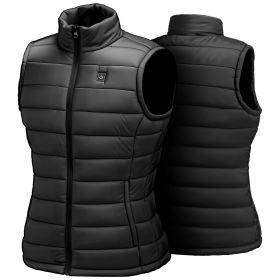 Heated Vest, Women Electric Heating Vest with 16000 mAh Battery Pack, 8 Heating Zones Lightweight Rechargeable Winter-Vest with 3 Levels (Default: Default)