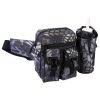 Tactical Waist Bag Utility Pouch Military Hiking Belt Bag w/ Water Bottle Pouch For Fishing Mountaineering Camping Hunting Running Outdoor